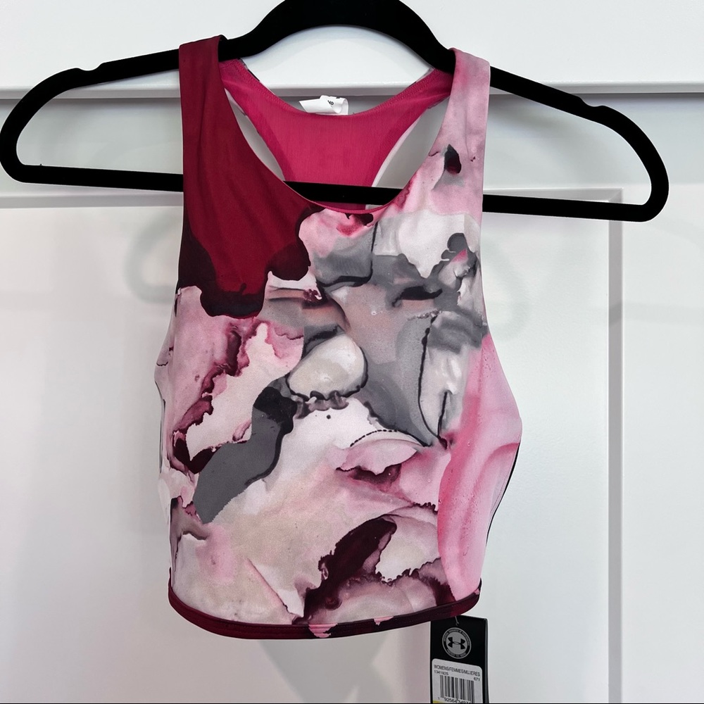 NEW Under Armour Mid-Impact sports Bra. Size M